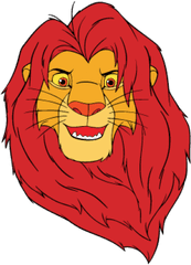 Lion King Png - Lion King Simba Face 518x518 Png Clipart Lion King Cartoon Face