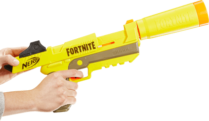 Nerf Fortnite Sneaky Springer - Pistol Fra Fortnite Nerf Gun Fortnite Png