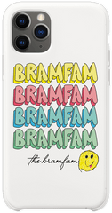 Bramfam White Phone Case - Mobile Phone Case Png