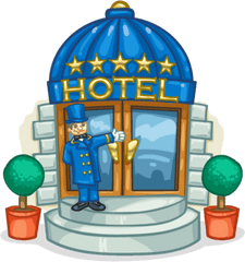 Five Star Hotel - Five Star Hotel Cartoon Clipart Full 5 Star Hotel Clipart Png