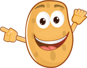 Baked Potato Bread Mashed - Potato Picture For Kids Png