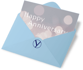 Happy Anniversary - Special Occasion 925 Sterling Silver Triangle Png