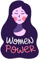 Women Power Lettering - Imagenes De Mujeres Png