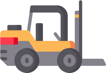 Forklift - Free Transport Icons Forklift Flat Icon Png