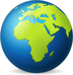 Globe Earth Png Images Clipart - Earth Emoji Png