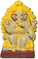 Online Ganpati Idols Organic Holi Png Ganesh