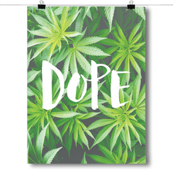 Dope - Marijuana Leaf Graphic Design Png