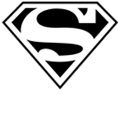 Black Superman Logo - Superman Symbol Png