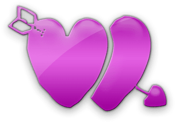 Double Heart Icon - Girly Png