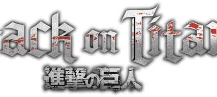 On Attack Titan Word Logo - Free PNG