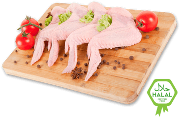 Halal Chicken Wings - Duck Meat Png