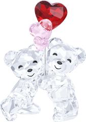 Kris Bear - Heart Balloons Kris Bear Swarovski Png