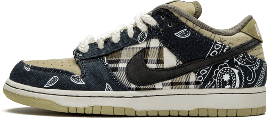 Travis Scott Nike Sb Dunk Low Collab - Nike Sb Dunks Travis Png