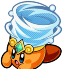 Tornado Kirby Wiki Fandom - Kirby As Tornado Png
