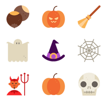 Halloween Elements Image Free Clipart HD - Free PNG