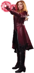 Infinity War - Transparent Wanda Maximoff Png