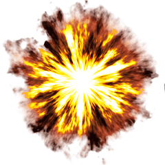 Burst Explosion Png Free Download - Esplosione Png