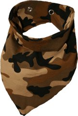 Zahntuch Tooth Bandana Brown - Scarf Png