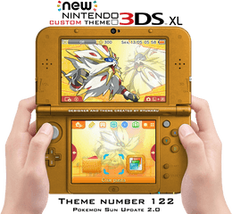 Pokemon Sun And Moon 3ds Themes Gbatempnet - The Sword Art Online Nintendo 3ds Png