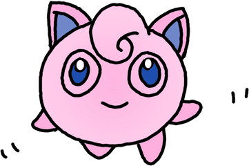 How To Draw Pokemon Jigglypuff - Draw A Pokemon Easy Png