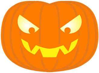 Pumpkin Halloween Fear Fairy - Calabaza Dia De Las Brujas Png