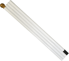 White Titan Flagpole Replacement Sections - Fluorescent Lamp Png