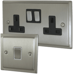 Free Light Switch Png Download - Brushed Nickel Light Switches