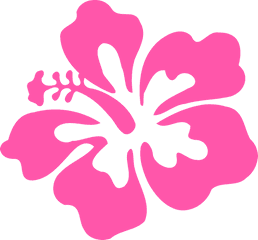 Library Of Kate Spade Flower Clipart Royalty Free Download - Hibiscus Clip Art Png