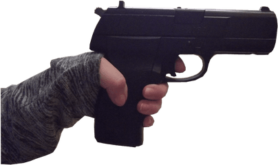 Handgun Hand Russian Transparent Png - Hand Holding Gun Transparent