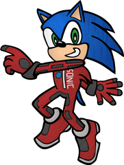 Download Sonic In His Racing Suit From Adventure 2 As - Sonic The Hedgehog Raceing Suit Png