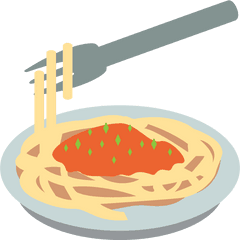 Food - Plate Of Food Emoji Png