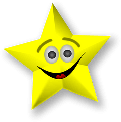 Gold Star Clipart And Animated Graphics Of Stars - Star Clip Art Free Png