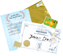 Tooth Fairy Angel Dust Package - Envelope Png