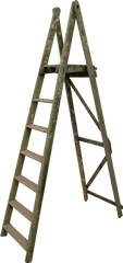 1940s Vintage Garden Ladder - Ladder Png