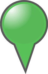 Download Hd Green Pushpin Png - Map Marker Green Png Marker Pen