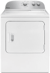 Whirlpool 59 Cu Ft 240 - Volt White Electric Vented Dryer Washing Machine Png