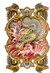Download Hd Japanese Dragon Chinese Tattoo - Japanese Tattoo Transparent Png