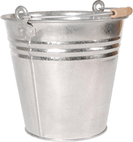 Bucket Silver Free Download PNG HD