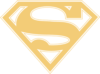 Superman Red Gold Shield Mens Tank - Superman S Logo Png