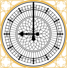 Big Ben Clock Face Drawing - Big Ben Clock Face Drawing Png