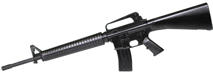 Assault Rifle Png Clipart - M16 Png