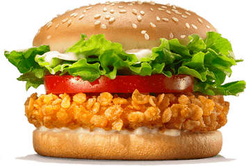 Produkte Burger King Png - Crispy Chicken Burger King