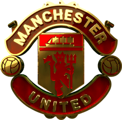 Buy Golden Manchester United Apparel - Emblem Png