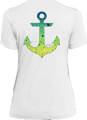 Ladies Mahi Anchor Performance Ss Jessiejessupapparel - Active Shirt Png