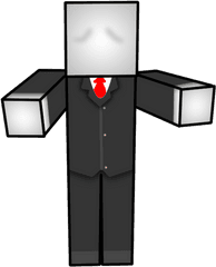 Slender Minecraft Skins Slenderman - Cross Png