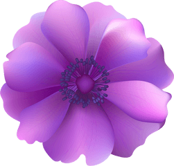 Flower Computer Icons Purple Clip Art - 1124723 Png Purple Flower Transparent Background