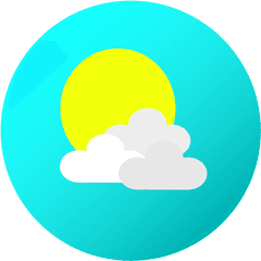 Cloud9 Cloud Weather Blue Free Icon - Dot Png