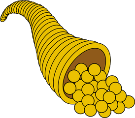 Cornucopia Clipart Small - Cornucopia Png