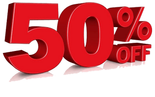 50 percent Off Png File