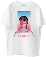 Aladdin Sane Tee - David Bowie Aladdin Sane Png